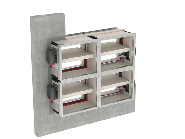 RF-T CU2-B BATARYA MONTAJ YANGIN DAMPERİ